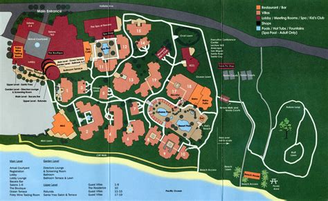 ritz carlton bacara resort map.